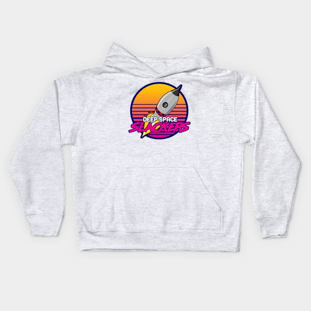 Deep Space Slackers Kids Hoodie by DeanoSauruz